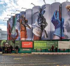 Anteprima foto mostra Murales Elisabetta Benassi