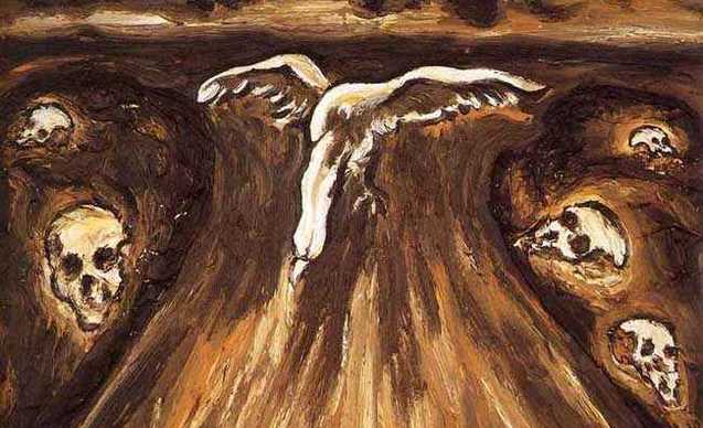 Foto mostra Enzo Cucchi I soli di tutte le terre